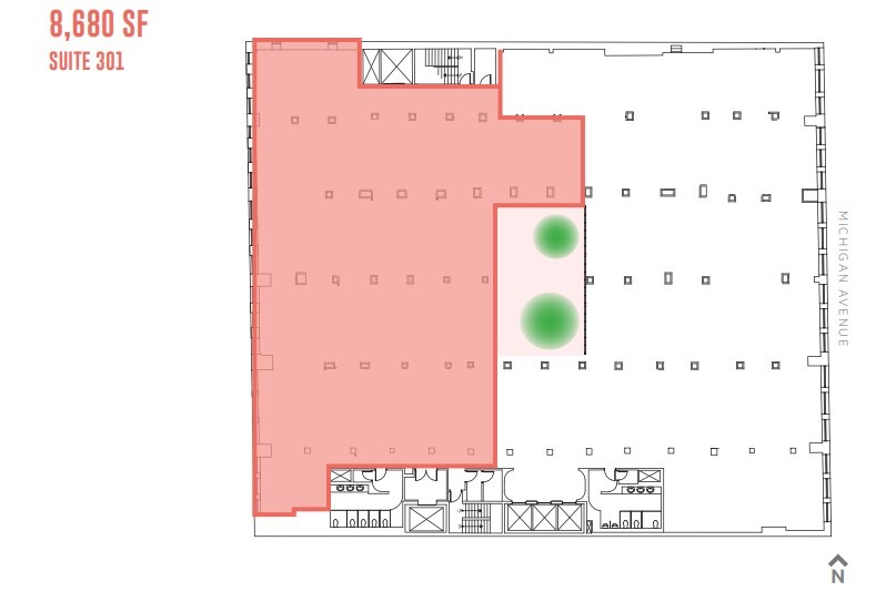 20 N Michigan Ave, Chicago, IL for lease Floor Plan- Image 1 of 1