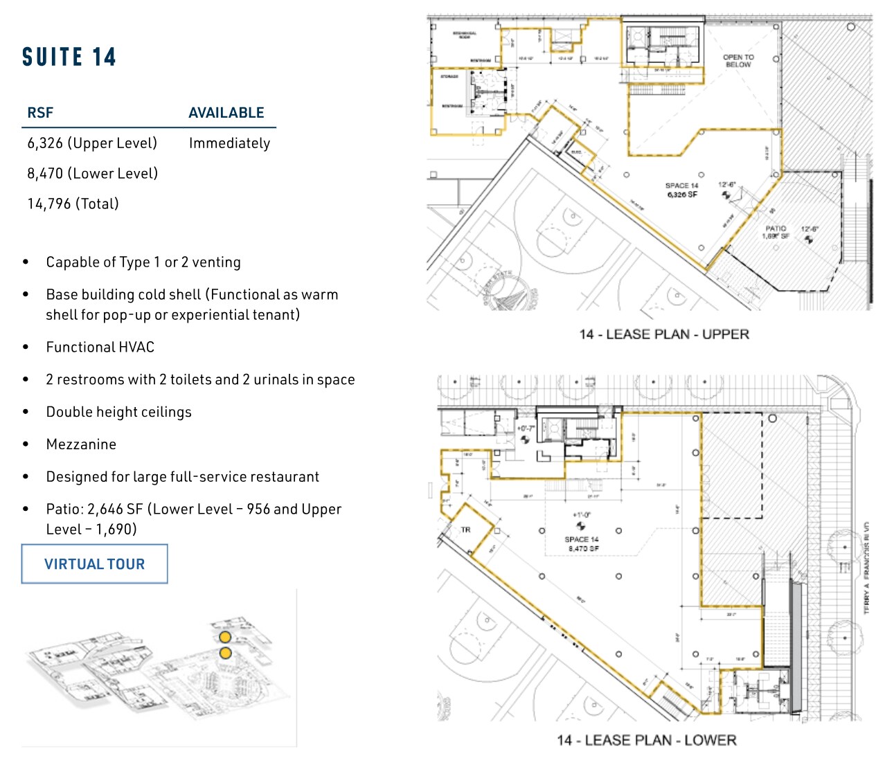 1 Warriors Way, San Francisco, CA for lease Floor Plan- Image 1 of 1