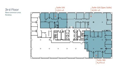 11781 Lee Jackson Hwy, Fairfax, VA à louer Plan d  tage- Image 1 de 1