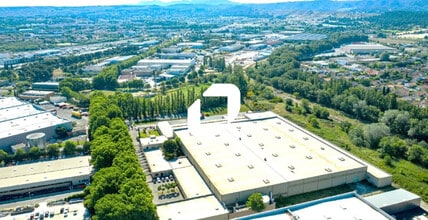 Vitrolles - Aerial map view