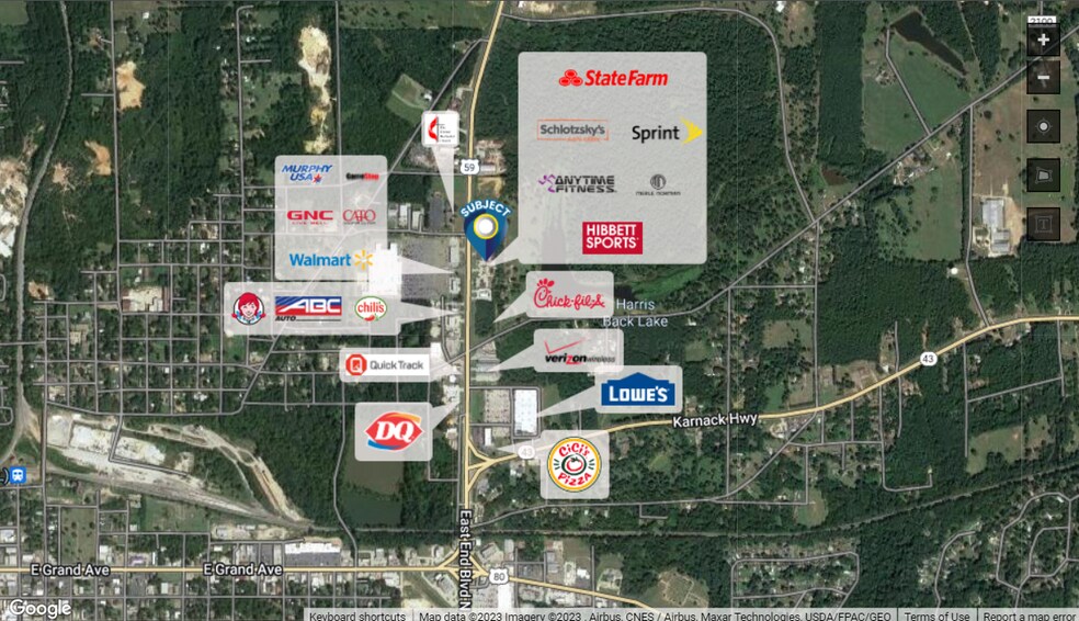 1806 East End Blvd N, Marshall, TX à louer - Photo du bâtiment - Image 2 de 6