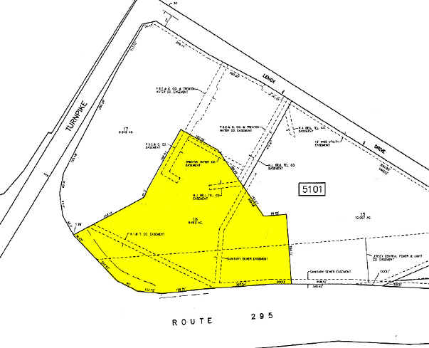 989 Lenox Dr, Lawrenceville, NJ for lease - Plat Map - Image 2 of 2
