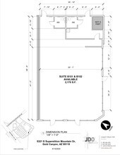 US60 & Superstition Mountain dr, Gold Canyon, AZ for lease Site Plan- Image 1 of 1