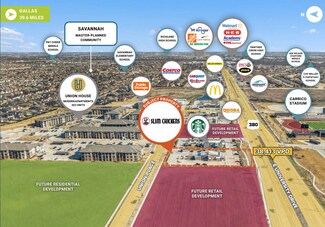 Plus de détails pour 750 Union Pl, Aubrey, TX - Commerce de détail à vendre