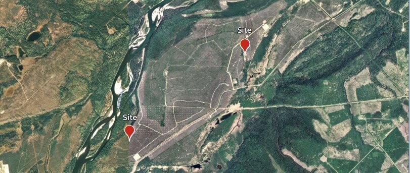 4705 49 Av, Whitecourt, AB for sale Aerial- Image 1 of 2