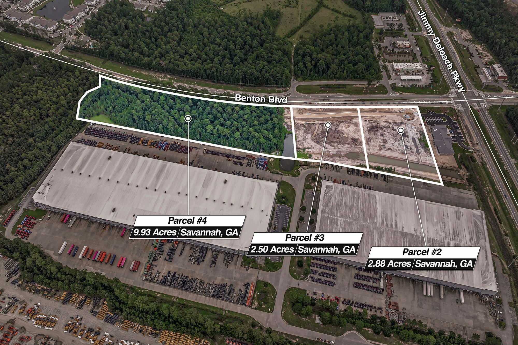 1901 Benton Blvd, Savannah, GA à vendre Aérien- Image 1 de 12