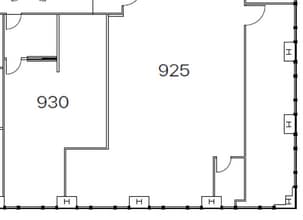 915 Wilshire Blvd, Los Angeles, CA for lease Floor Plan- Image 1 of 1