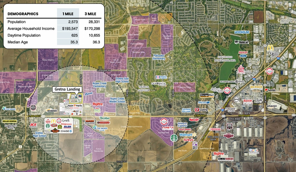 192nd & Hwy 370, Omaha, NE à louer - Photo du bâtiment - Image 3 de 5