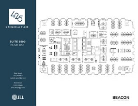 425 S Financial Pl, Chicago, IL for lease Floor Plan- Image 1 of 7