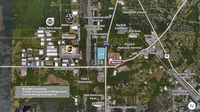 0 Sportsman Club, Jacksonville, FL - Aérien  Vue de la carte - Image1