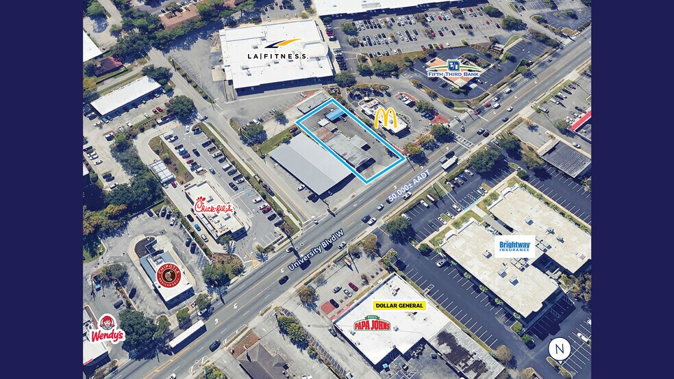 3746 University Blvd W, Jacksonville, FL à louer - Photo du bâtiment - Image 3 de 5
