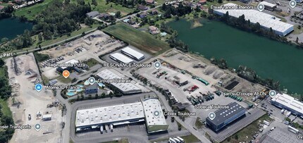 4 Rue De L'Europe, Lespinasse, HG - Aerial  map view
