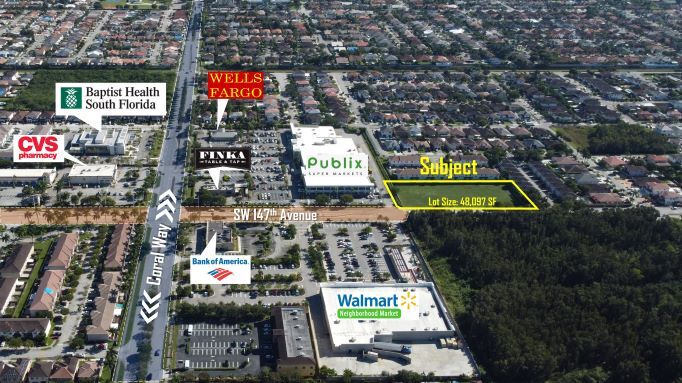 Coral Way & SW 147th Ave, Miami, 33185, Miami, FL à vendre - Photo du bâtiment - Image 1 de 1