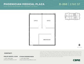 2222-2228 W Northern Ave, Phoenix, AZ for lease Floor Plan- Image 1 of 1