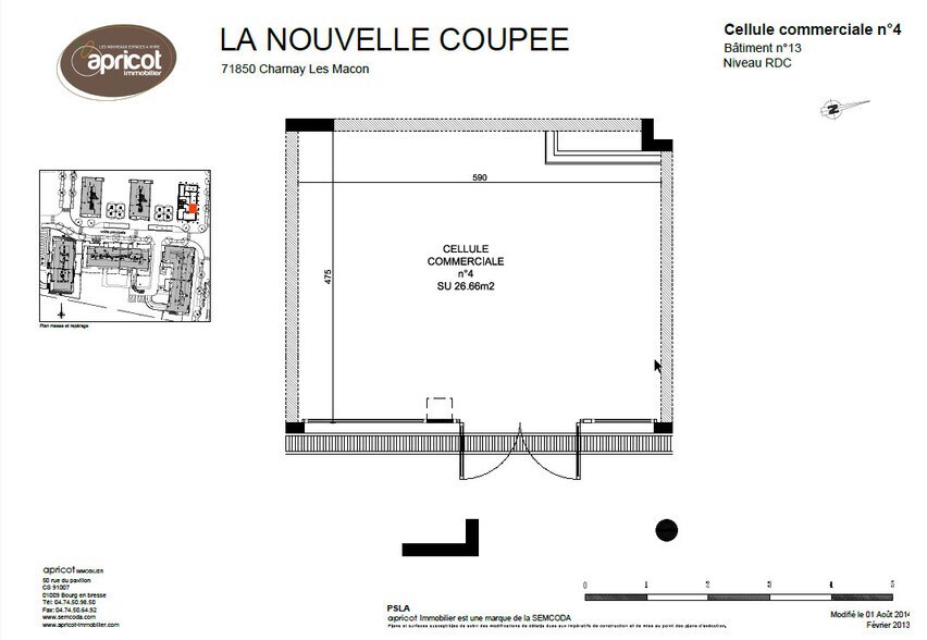 16 Place De L'Europe, Charnay-lès-Mâcon for lease - Floor Plan - Image 2 of 2