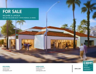 Plus de détails pour 801-805 Wilshire Blvd, Santa Monica, CA - Vente au détail à vendre