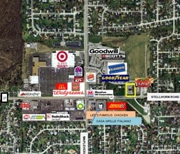 6565 Stellhorn Rd, Fort Wayne, IN - Aérien Vue de la carte