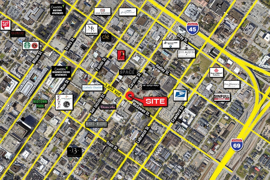 2515 Caroline St, Houston, TX for lease - Building Photo - Image 2 of 2