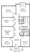 4994 Lower Roswell Rd, Marietta, GA à louer Plan d’étage- Image 2 de 9
