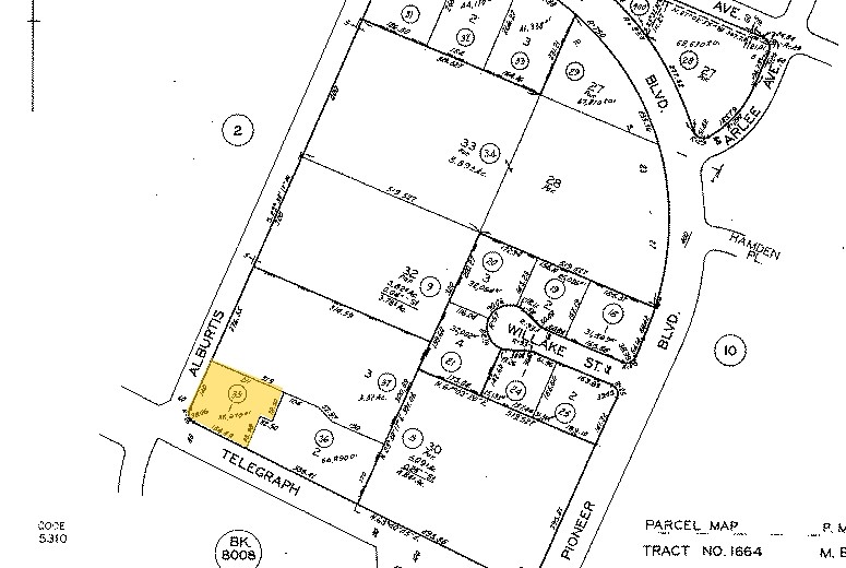 11701 Telegraph Rd, Santa Fe Springs, CA à louer - Plan cadastral - Image 3 de 3