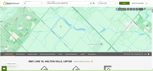 More details for 9681 Tenth Line, Norval, ON - Land for Sale