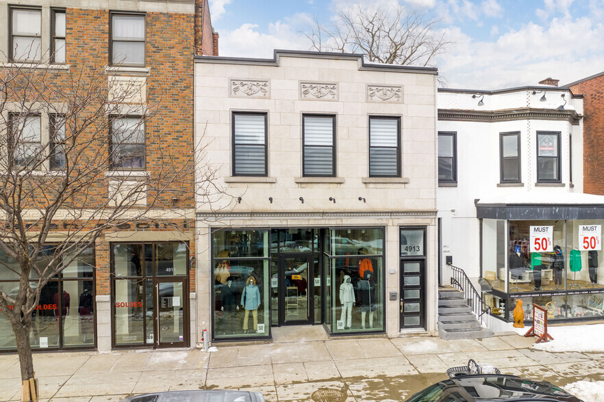 4913-4925 Rue Sherbrooke W, Westmount, QC for lease - Building Photo - Image 2 of 4