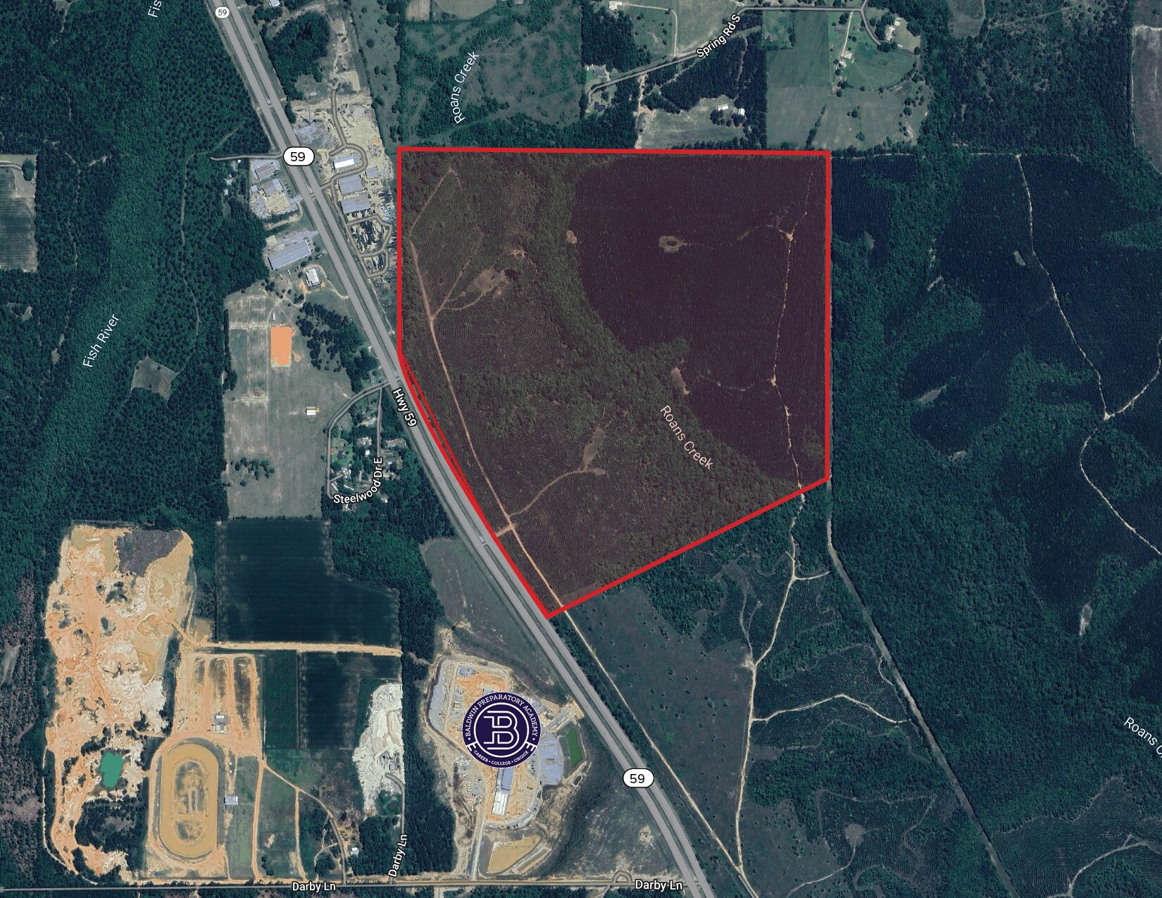 AL-59 Hwy, Loxley, AL à vendre Photo du bâtiment- Image 1 de 3