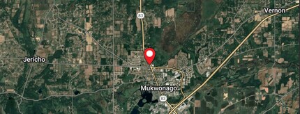 County Road NN, Mukwonago, WI - AÉRIEN  Vue de la carte