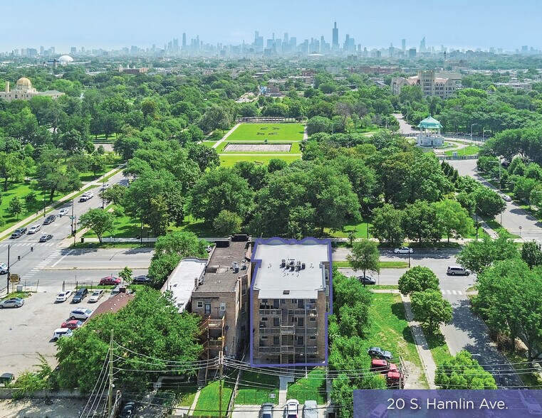 20 S Hamlin Blvd, Chicago, IL à vendre - Photo du bâtiment - Image 2 de 7
