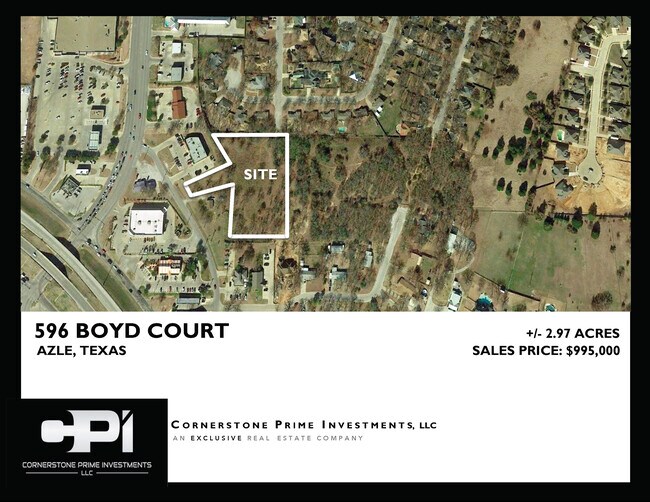 Plus de détails pour 596 Boyd Ct, Azle, TX - Terrain à vendre