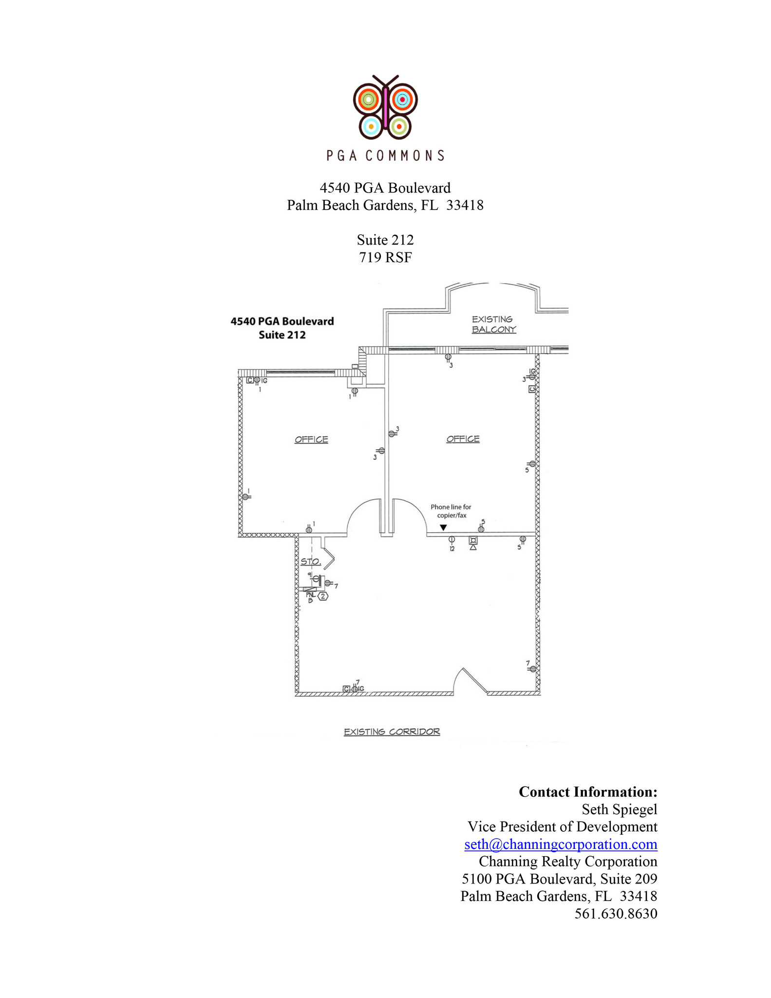 4510-5100 PGA Blvd, Palm Beach Gardens, FL for lease Floor Plan- Image 1 of 1