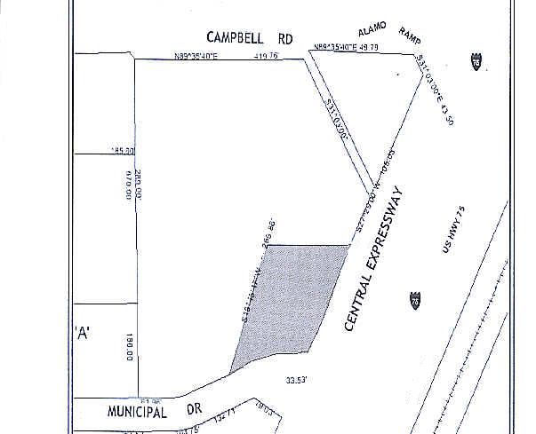 1901 N Central Expy, Richardson, TX à louer - Plan cadastral - Image 2 de 12
