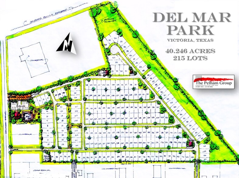 TBD DEL MAR DR., Victoria, TX for sale - Site Plan - Image 2 of 5