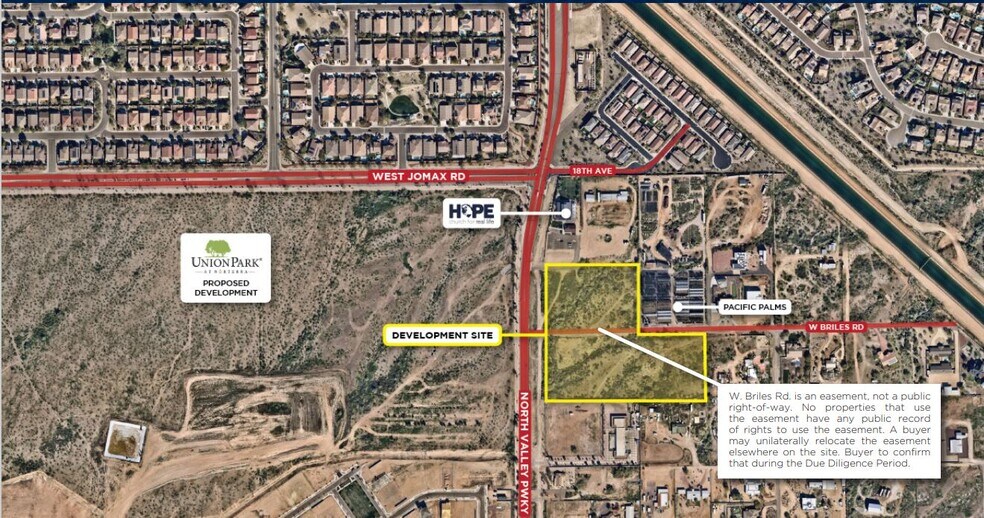 N Valley Parkway, Phoenix, AZ à vendre - Aérien - Image 2 de 2