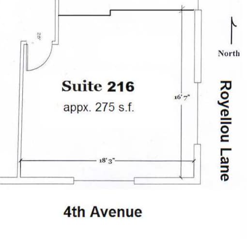 115 E 4th Ave, Mount Dora, FL for lease Floor Plan- Image 1 of 2