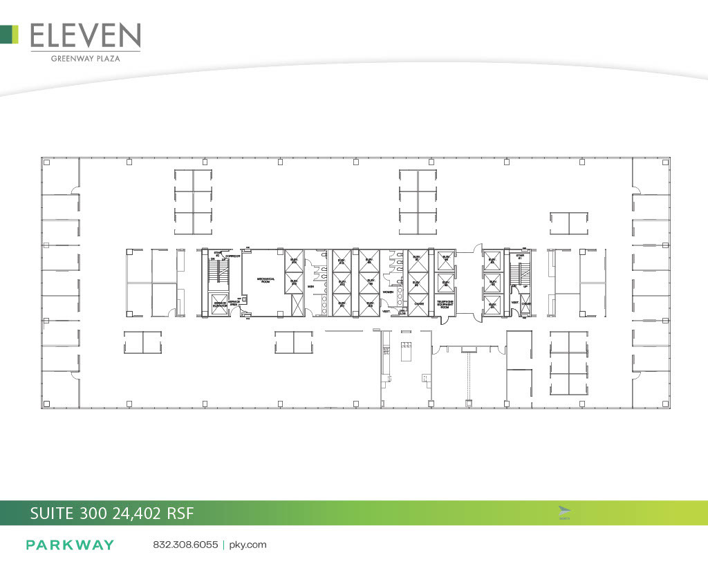 11 Greenway Plz, Houston, TX à louer Plan d  tage- Image 1 de 1