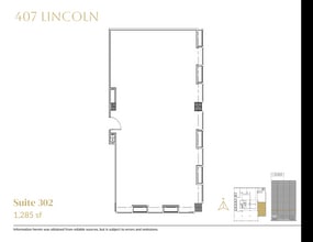 401-407 Lincoln Rd, Miami Beach, FL for lease Floor Plan- Image 1 of 4