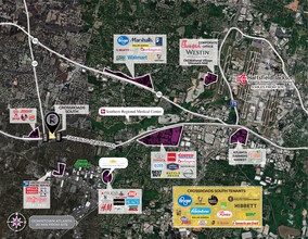 9000 Tara Blvd, Jonesboro, GA - aerial  map view