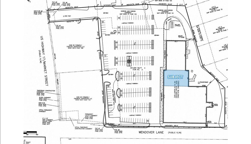 7316 Market St, Wilmington, NC à louer - Plan de site - Image 2 de 2