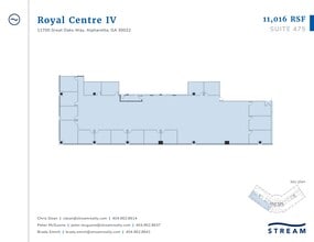 11700 Great Oaks Way, Alpharetta, GA for lease Site Plan- Image 1 of 1