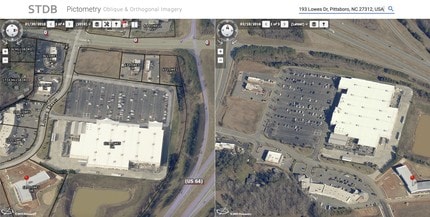 193 Lowes Dr, Pittsboro, NC - Aérien  Vue de la carte