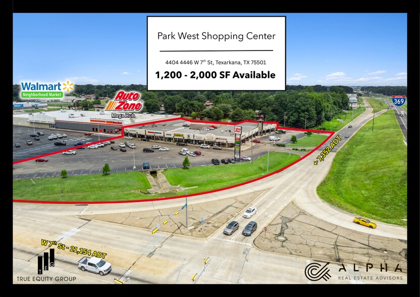 4404-4446 W 7th St, Texarkana, TX à louer - Photo du bâtiment - Image 1 de 8