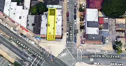 112-17 Rockaway Blvd, South Ozone Park, NY - Aerial map view