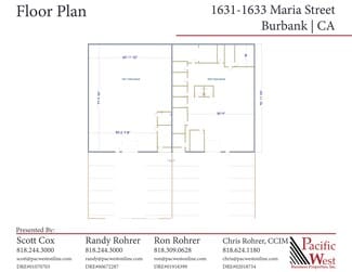Plus de détails pour 1633 Maria St, Burbank, CA - Industriel à louer