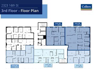 2323 16th St, Bakersfield, CA à louer Plan d’étage- Image 1 de 1