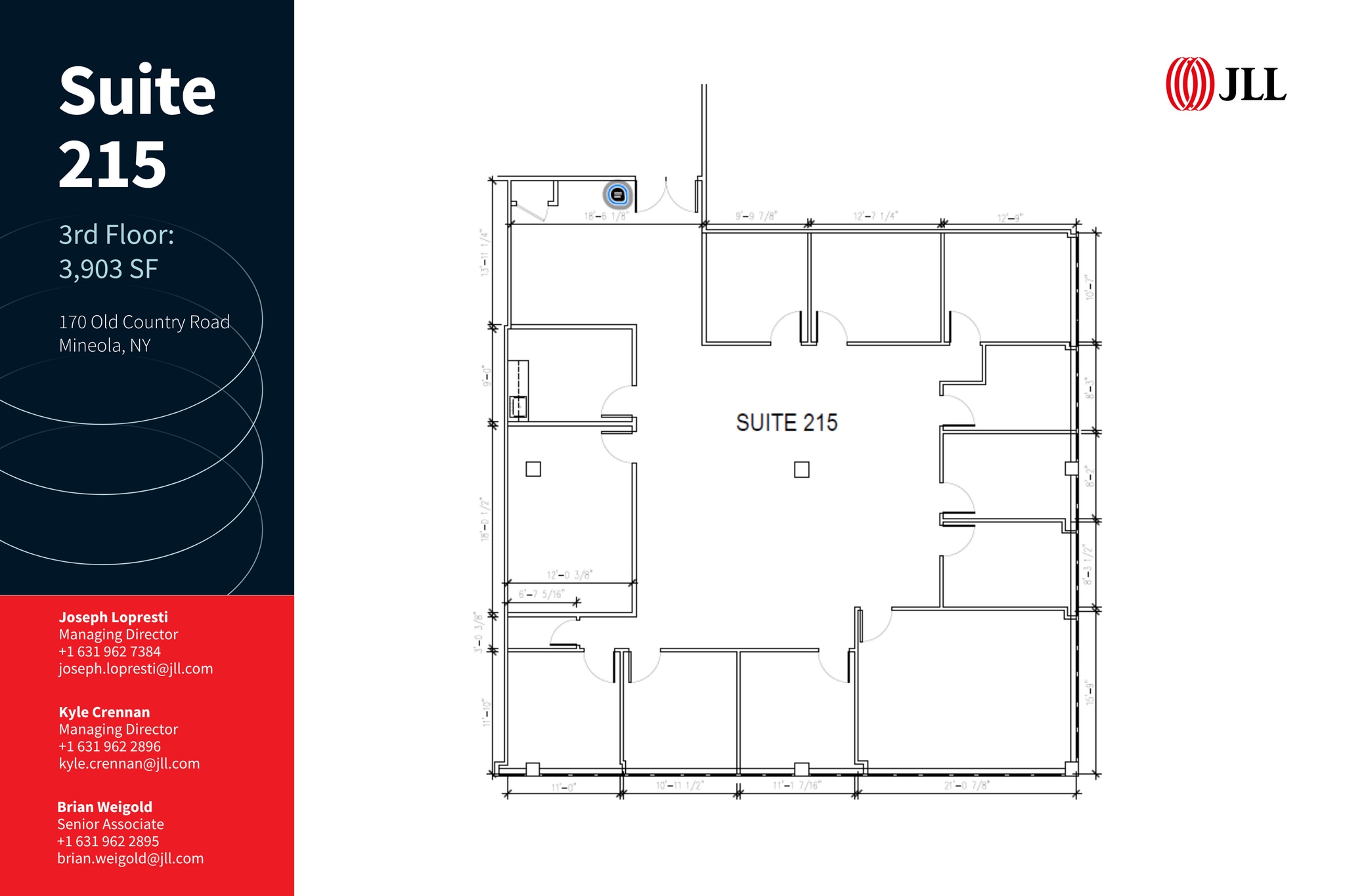 170 Old Country Rd, Mineola, NY à louer Plan d’étage- Image 1 de 1