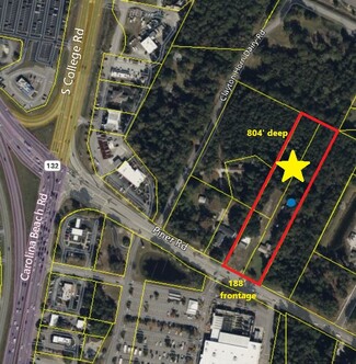 More details for 633 Piner Rd, Wilmington, NC - Land for Sale