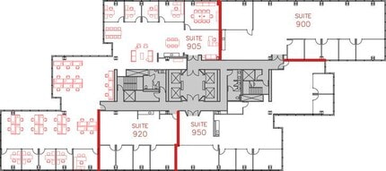 3131 Camino del Rio N, San Diego, CA for lease Floor Plan- Image 1 of 7