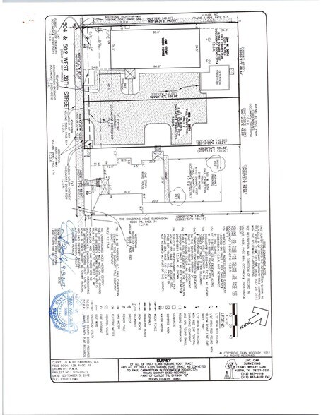 504 W 38th St, Austin, TX à louer - Plan de site - Image 1 de 25