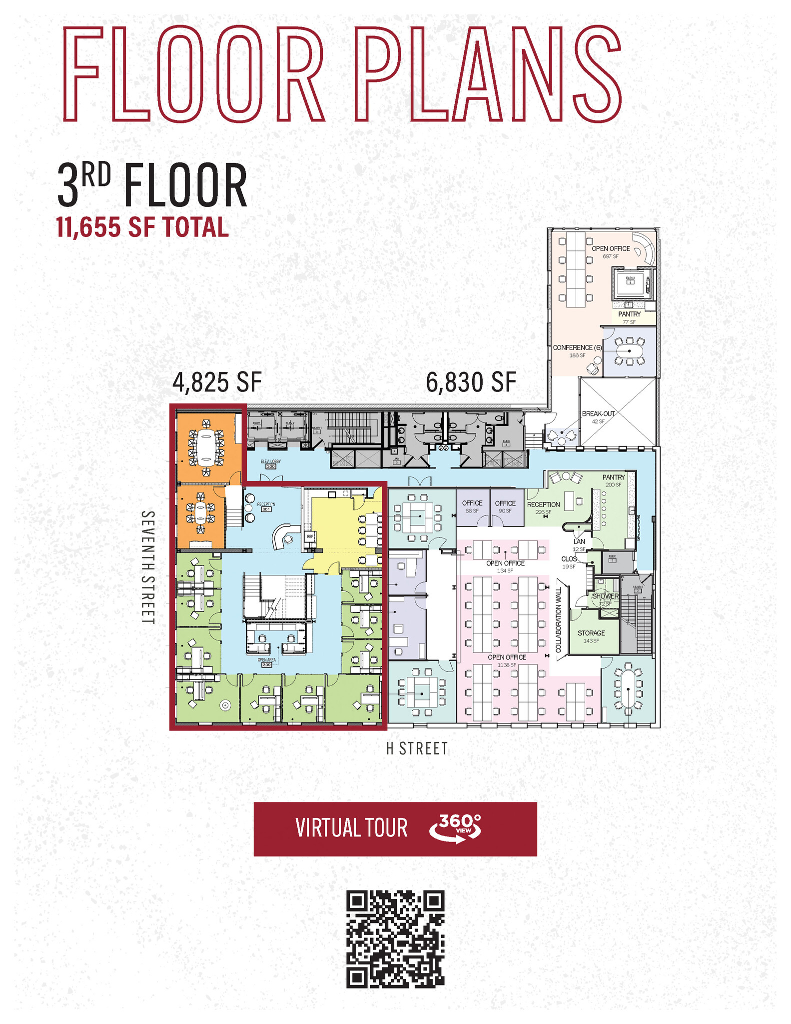 801-803 7th St NW, Washington, DC for lease Floor Plan- Image 1 of 13